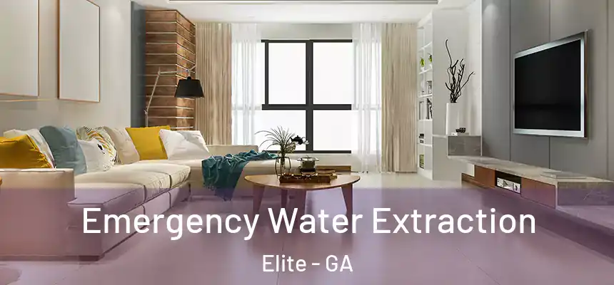 Emergency Water Extraction Elite - GA